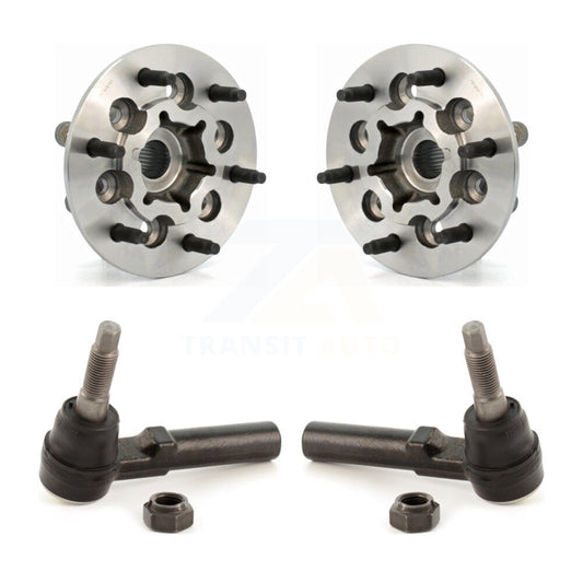 Wheel Bearing And Tie Rod End Front Kit For Chevrolet Colorado GMC Canyon 4WD