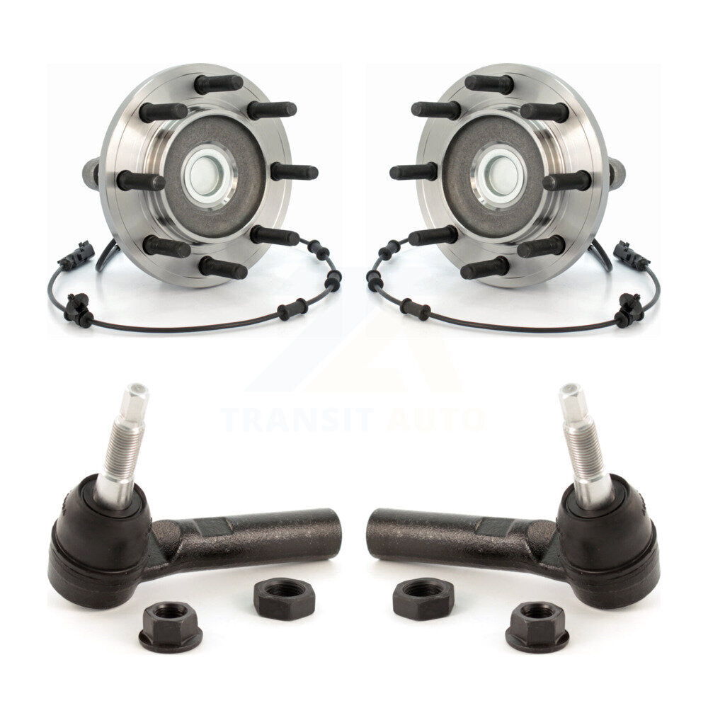 Wheel Bearing And Tie Rod End Front Kit For Dodge Ram 2500 3500 RWD