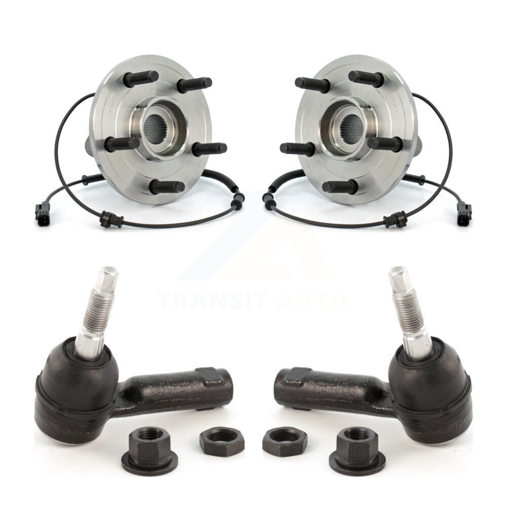 Wheel Bearing And Tie Rod End Front Kit For Dodge Ram 1500