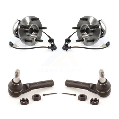 Wheel Bearing And Tie Rod End Front Kit For Ford Ranger Mazda B4000 4WD