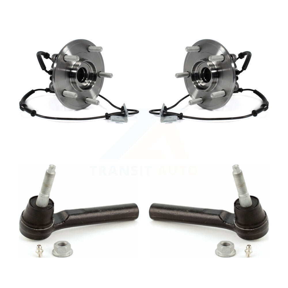 Wheel Bearing Tie Rod End Front Kit For Dodge Grand Caravan Chrysler Town & Ram