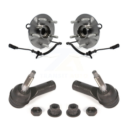Wheel Bearing And Tie Rod End Front Kit For Ram 1500 Classic 4WD