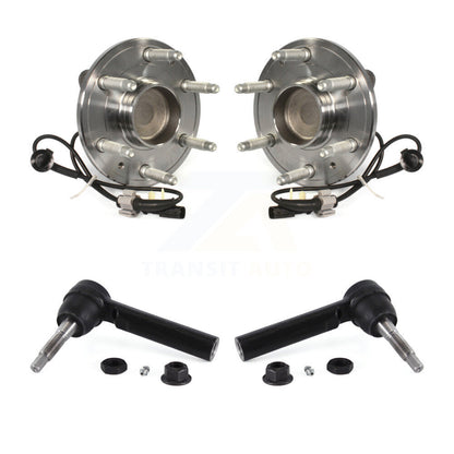 Wheel Bearing & Tie Rod End Front Kit For GMC Chevrolet Sierra 1500 Silverado XL