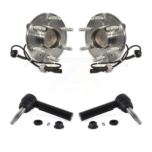 Wheel Bearing & Tie Rod End Front Kit For GMC Chevrolet Sierra 1500 Silverado XL