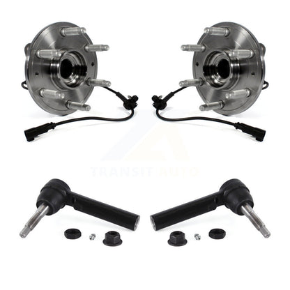 Wheel Bearing & Tie Rod End Front Kit For GMC Chevrolet Sierra 1500 Silverado XL