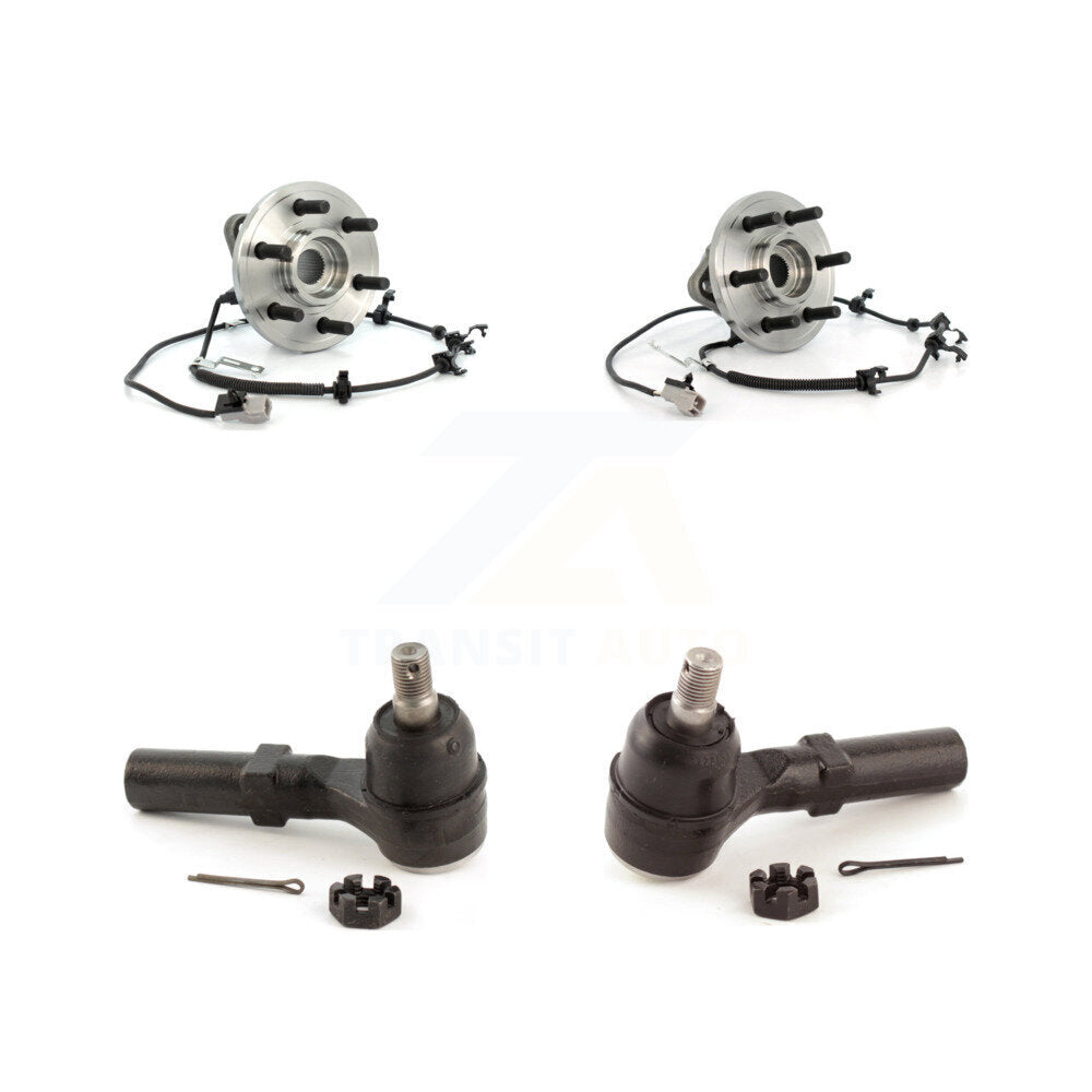 Wheel Bearing And Tie Rod End Front Kit For Dodge Dakota Durango