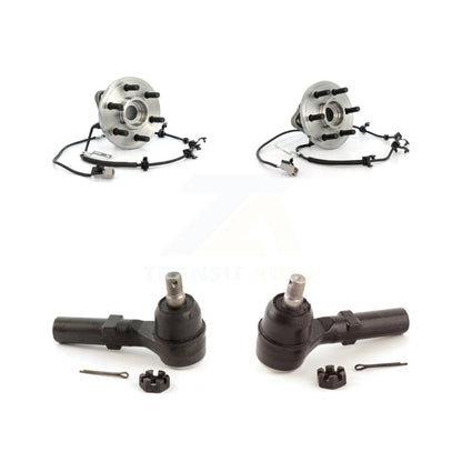 Wheel Bearing And Tie Rod End Front Kit For Dodge Dakota Durango