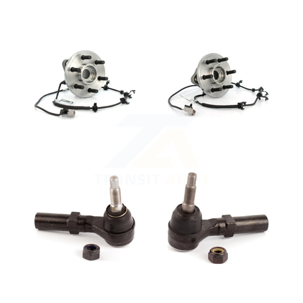 Wheel Bearing And Tie Rod End Front Kit For Dodge Dakota Durango