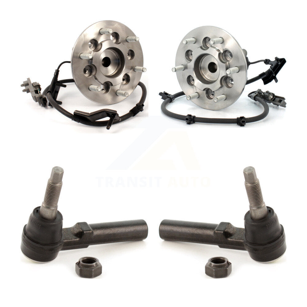 Wheel Bearing Tie Rod End Front Kit For 2008 Chevrolet Colorado GMC Canyon Isuzu
