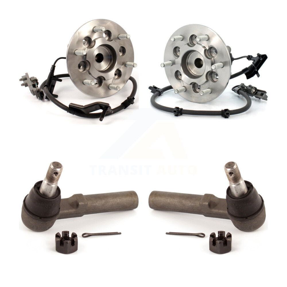 Wheel Bearing And Tie Rod End Front Kit For Chevrolet Colorado GMC Canyon RWD