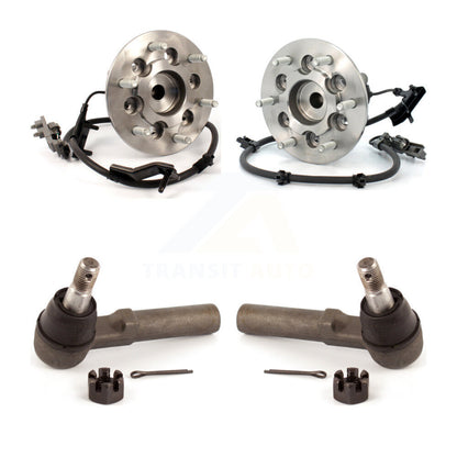 Wheel Bearing And Tie Rod End Front Kit For Chevrolet Colorado GMC Canyon RWD
