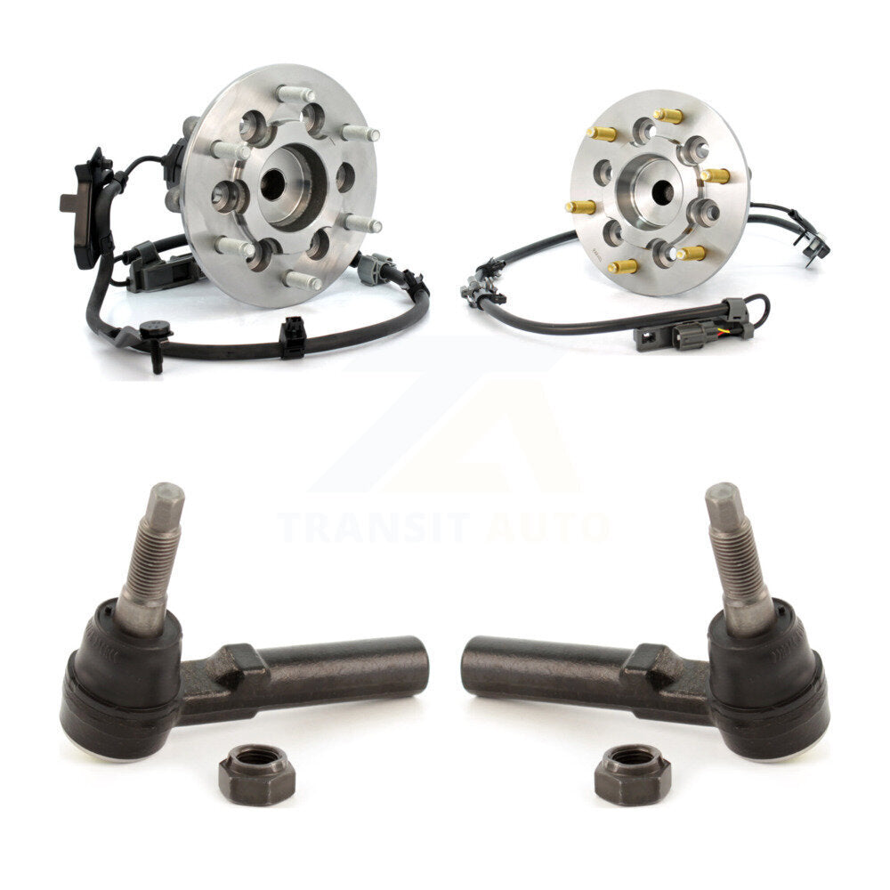 Wheel Bearing Tie Rod End Front Kit For 2008 Chevrolet Colorado GMC Canyon Isuzu