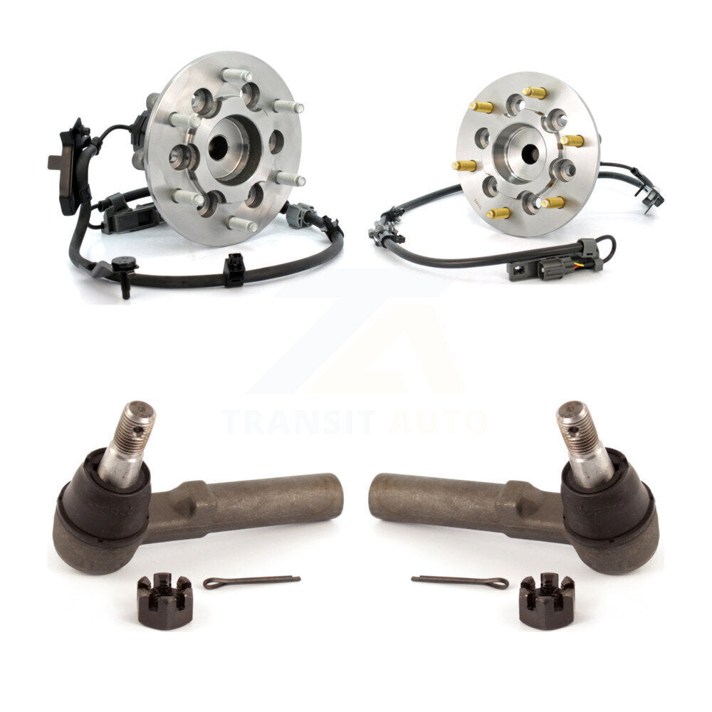 Wheel Bearing And Tie Rod End Front Kit For Chevrolet Colorado GMC Canyon RWD