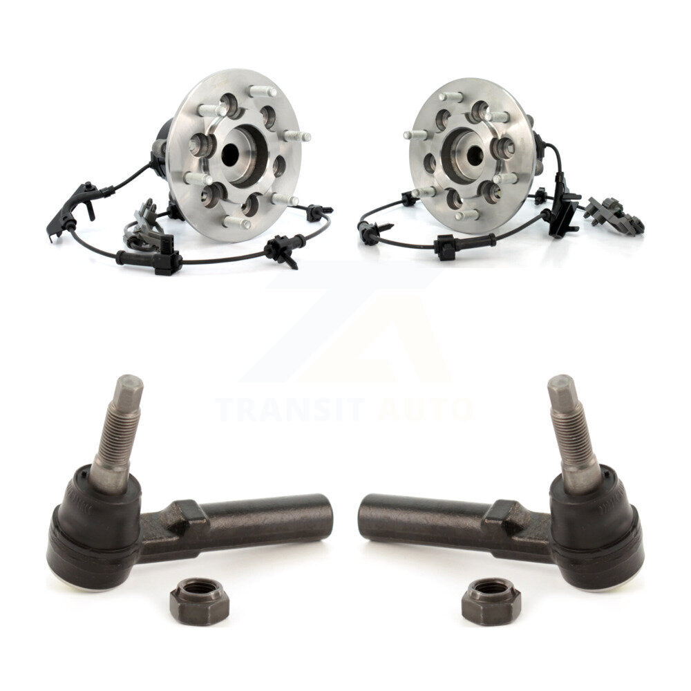 Wheel Bearing & Tie Rod End Front Kit For 2008 Chevrolet Colorado GMC Canyon RWD