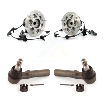 Wheel Bearing And Tie Rod End Front Kit For Chevrolet Colorado GMC Canyon RWD