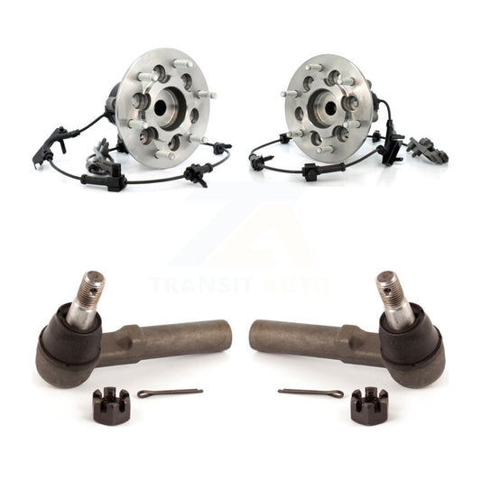 Wheel Bearing And Tie Rod End Front Kit For Chevrolet Colorado GMC Canyon RWD