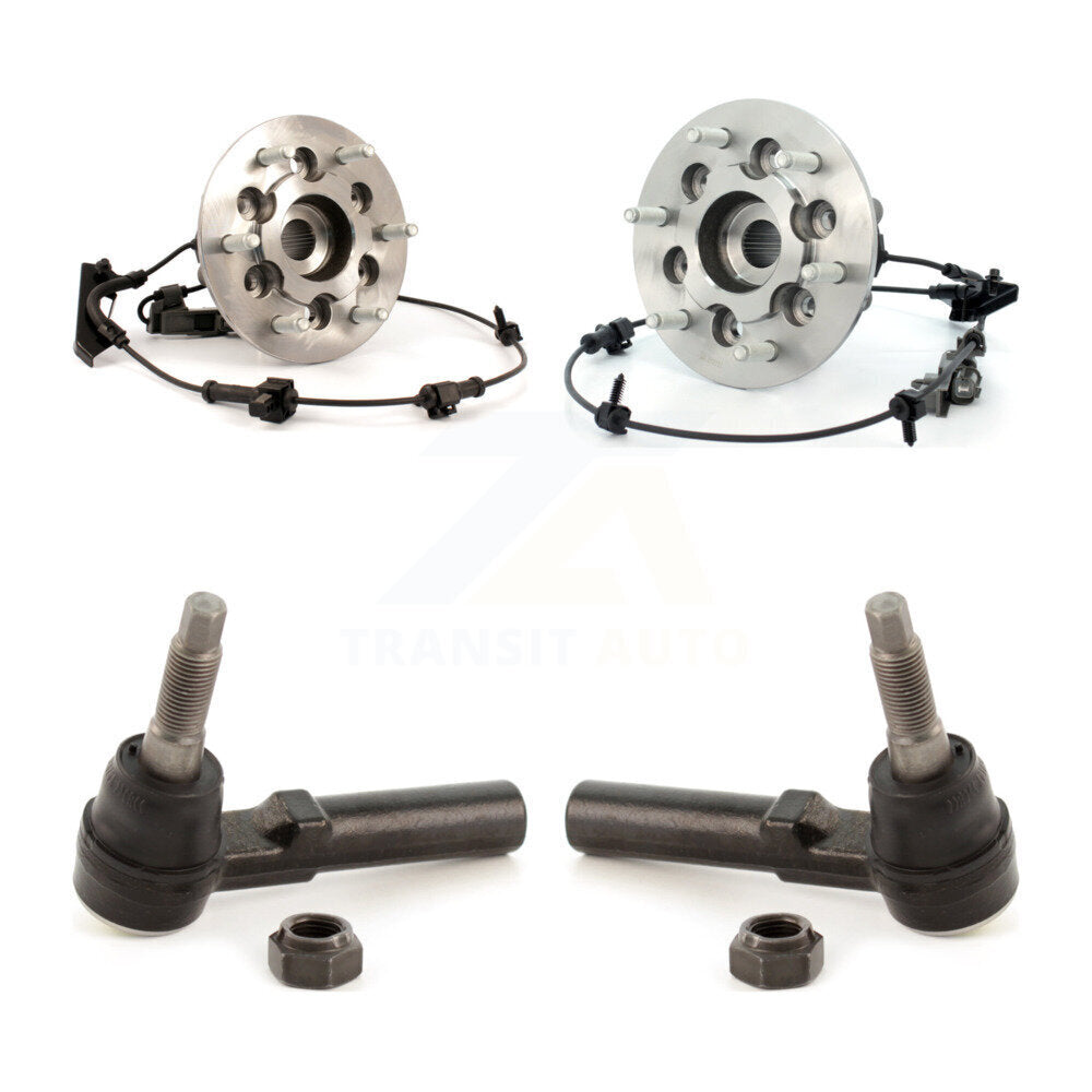 Wheel Bearing And Tie Rod End Front Kit For Chevrolet Colorado GMC Canyon Isuzu