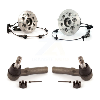 Wheel Bearing And Tie Rod End Front Kit For Chevrolet Colorado GMC Canyon Isuzu