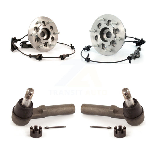 Wheel Bearing And Tie Rod End Front Kit For Chevrolet Colorado GMC Canyon Isuzu