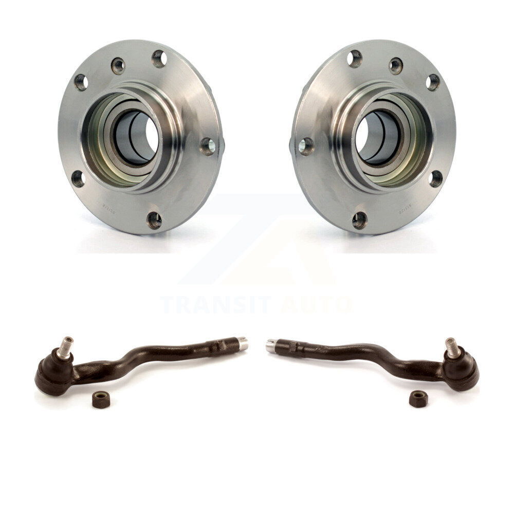 Wheel Bearing & Tie Rod End Front Kit For BMW Z4 330Ci 325i 325Ci 320i 330i 323i