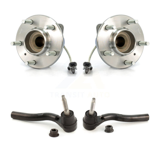 Wheel Bearing And Tie Rod End Front Kit For Cadillac CTS