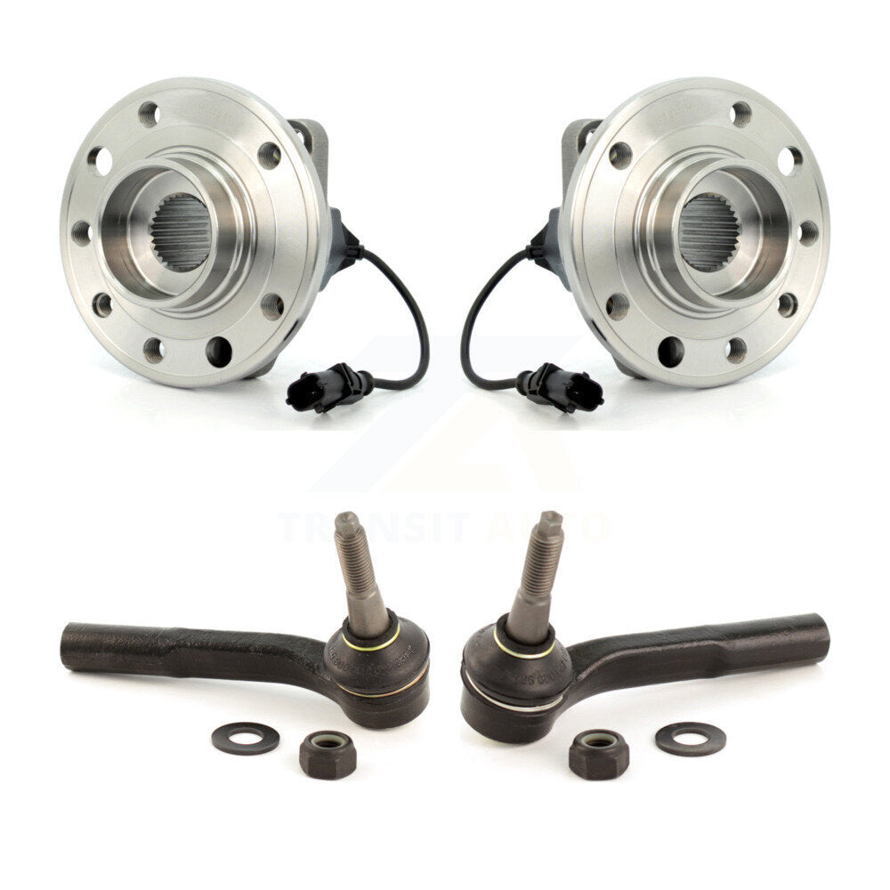 Wheel Bearing And Tie Rod End Front Kit For Saab 9-3 9-3X