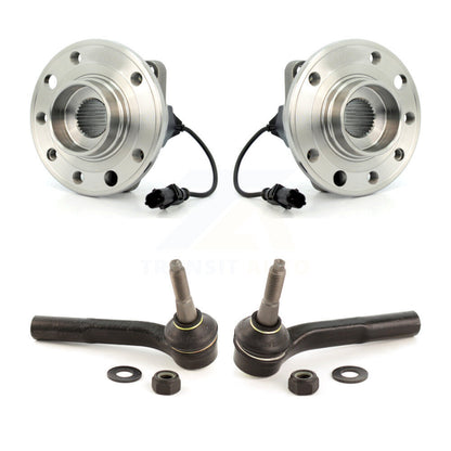 Wheel Bearing And Tie Rod End Front Kit For Saab 9-3 9-3X
