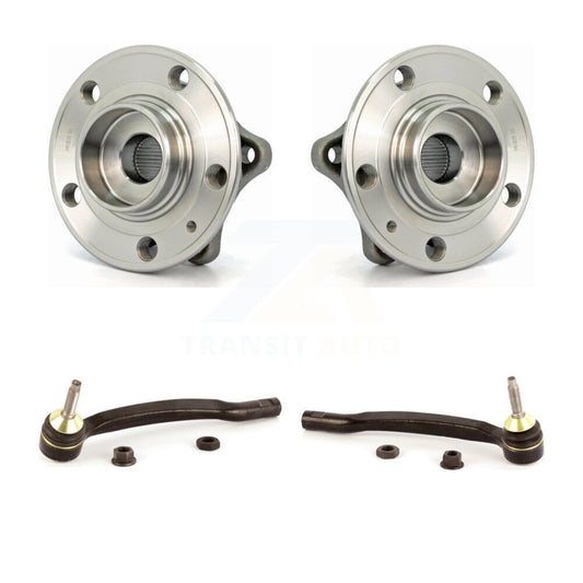 Wheel Bearing And Tie Rod End Front Kit For Volvo XC70 V70