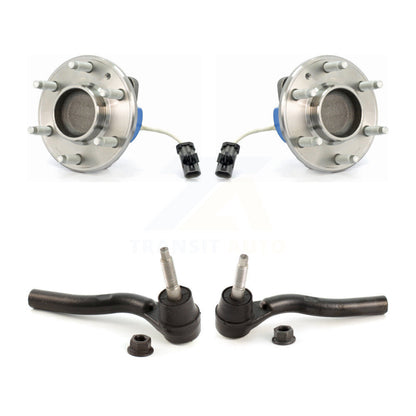 Wheel Bearing And Tie Rod End Front Kit For 2004-2007 Cadillac CTS V