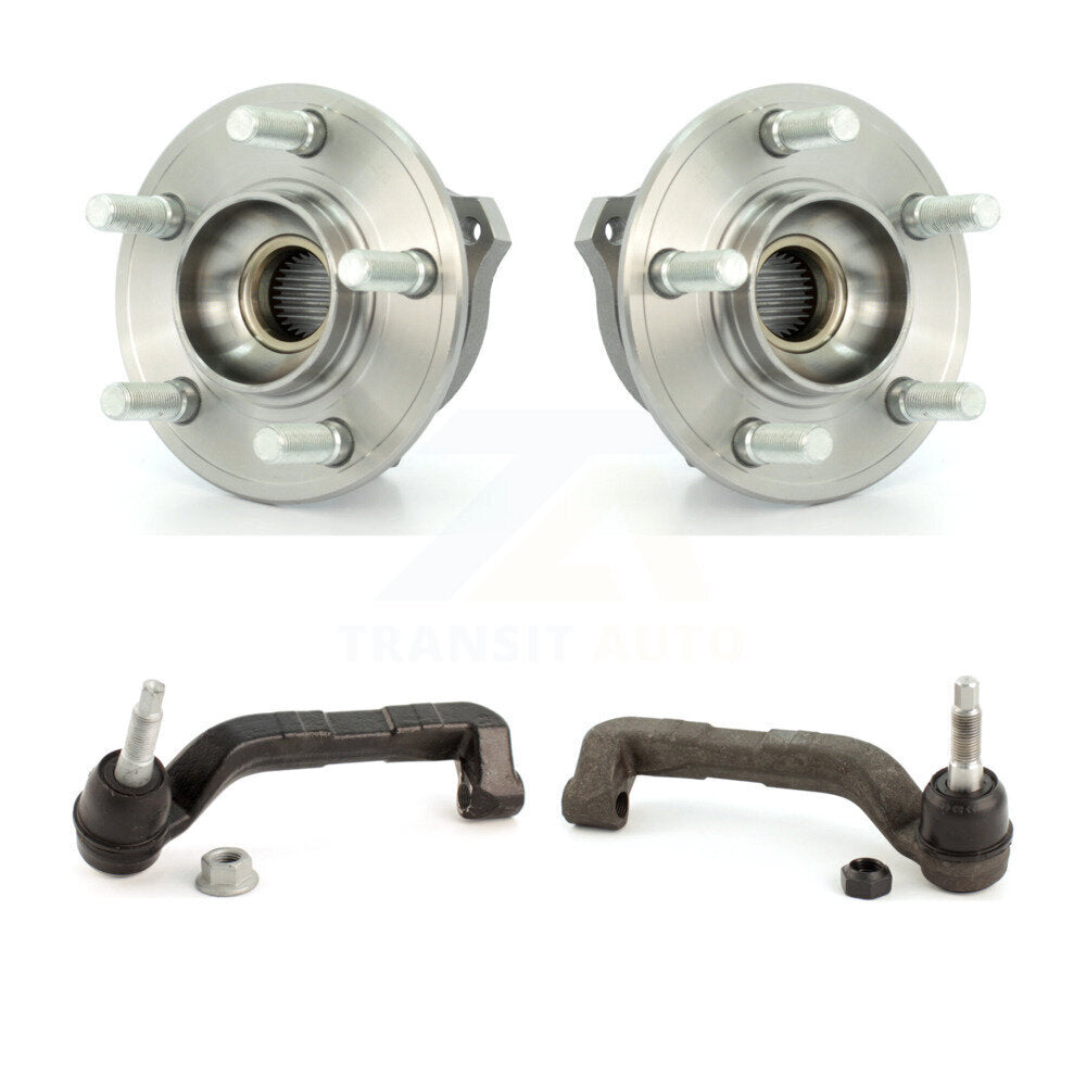 Wheel Bearing And Tie Rod End Front Kit For Chrysler 300 Dodge Charger Magnum