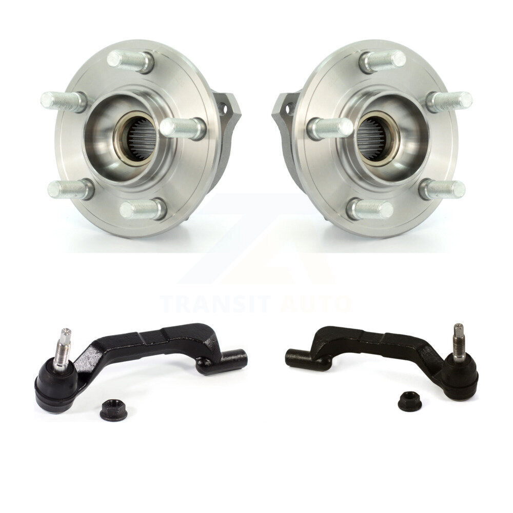 Wheel Bearing & Tie Rod End Front Kit For Dodge Charger Chrysler 300 Challenger
