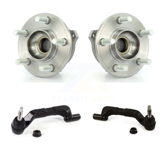 Wheel Bearing & Tie Rod End Front Kit For Dodge Charger Chrysler 300 Challenger