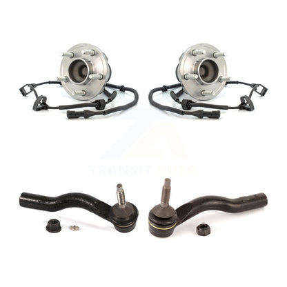 Wheel Bearing And Tie Rod End Front Kit For Ford Crown Victoria Lincoln Town Car