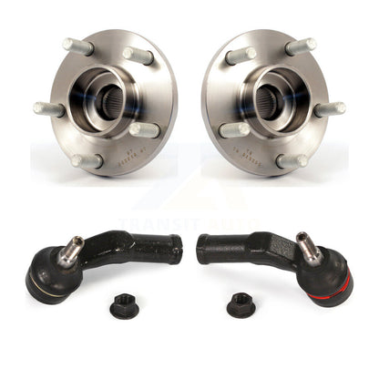 Wheel Bearing And Tie Rod End Front Kit For Volvo S40 C30 V50 C70