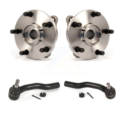 Wheel Bearing And Tie Rod End Front Kit For Toyota Prius V Corolla iM Scion xB