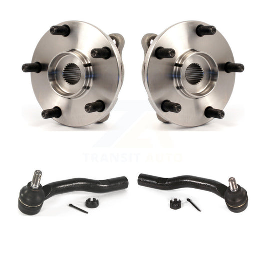 Wheel Bearing And Tie Rod End Front Kit For Toyota Prius V Corolla iM Scion xB