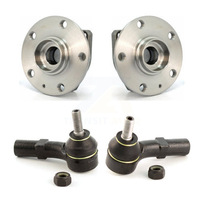 Wheel Bearing & Tie Rod End Front Kit For Volkswagen Golf SportWagen Rabbit GTI
