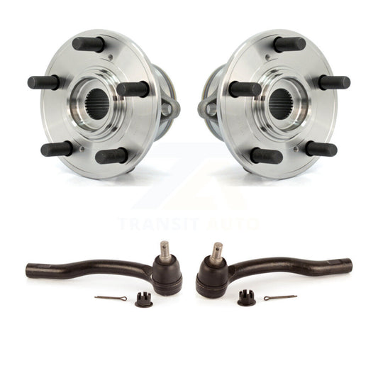 Wheel Bearing And Tie Rod End Front Kit For Honda Pilot Acura MDX ZDX