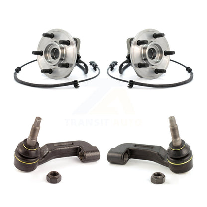 Wheel Bearing And Tie Rod End Front Kit For Jeep Liberty Dodge Nitro