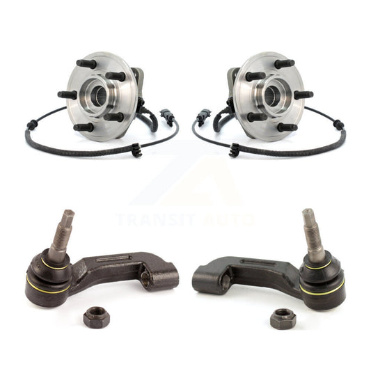Wheel Bearing And Tie Rod End Front Kit For Jeep Liberty Dodge Nitro
