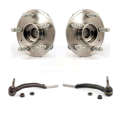 Wheel Bearing And Tie Rod End Front Kit For Cadillac CTS