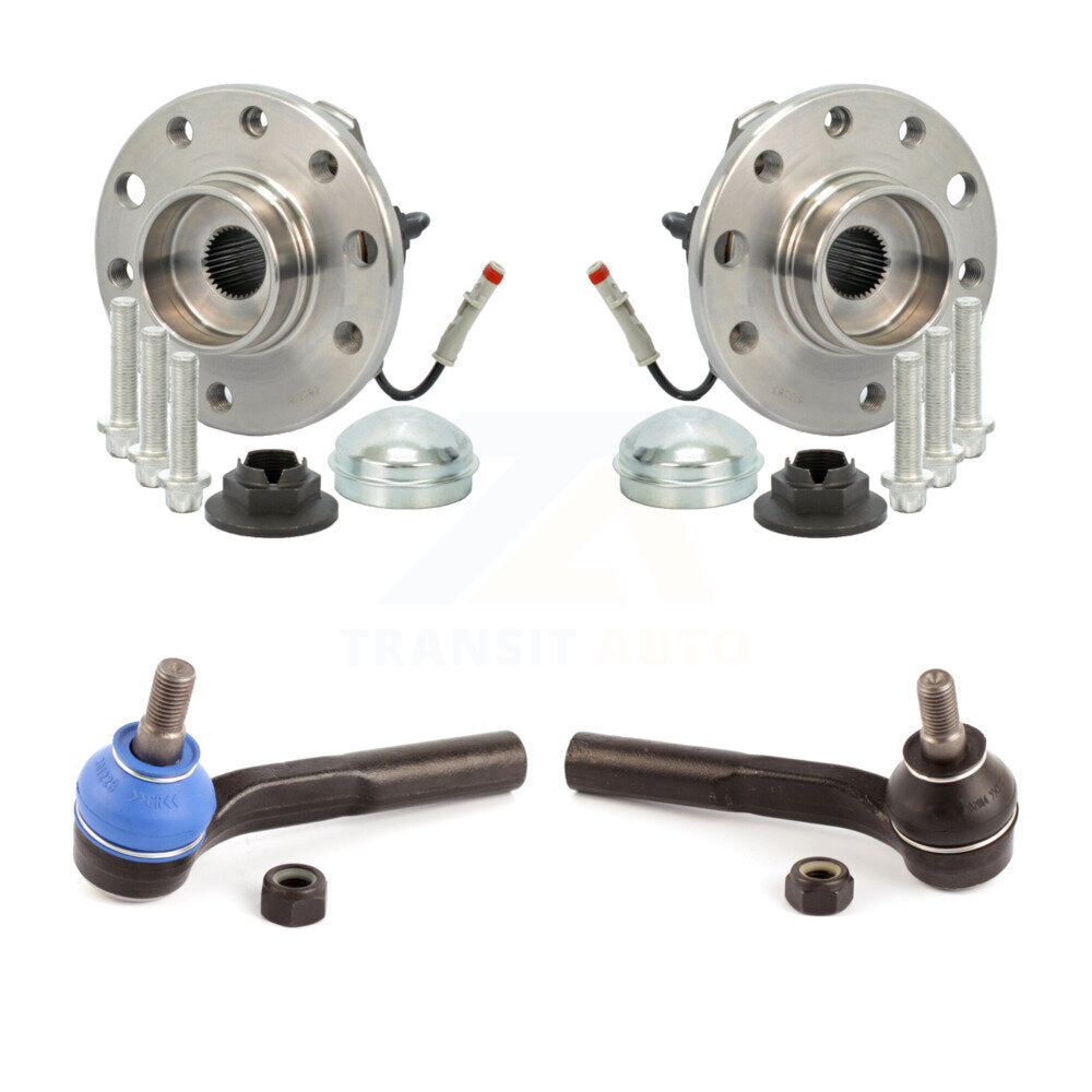 Wheel Bearing And Tie Rod End Front Kit For 2008-2009 Saturn Astra