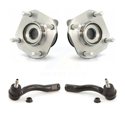 Wheel Bearing And Tie Rod End Front Kit For 2007-2012 Nissan Sentra 2.0L