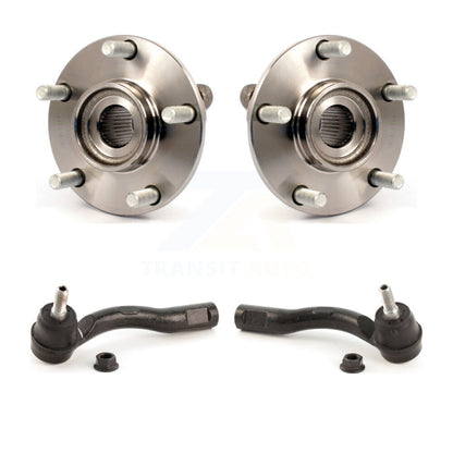 Wheel Bearing And Tie Rod End Front Kit For 2007-2012 Nissan Sentra 2.5L