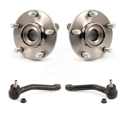 Wheel Bearing And Tie Rod End Front Kit For Nissan Rogue Select