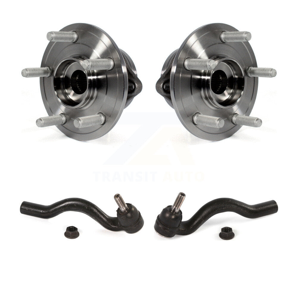 Wheel Bearing And Tie Rod End Front Kit For Jeep Grand Cherokee Dodge Durango