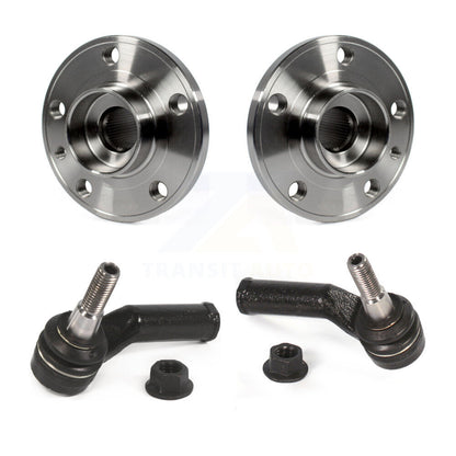 Wheel Bearing & Tie Rod End Front Kit For Volvo XC60 XC70 S60 V60 S80 Cross V70