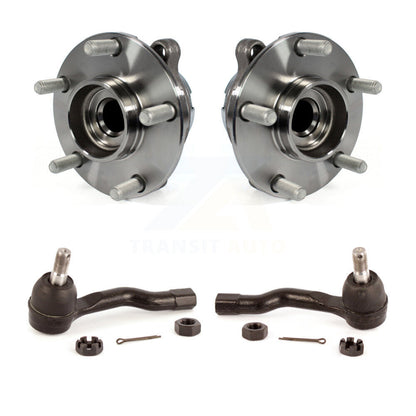 Wheel Bearing And Tie Rod End Front Kit For 2003-2008 INFINITI FX35 RWD