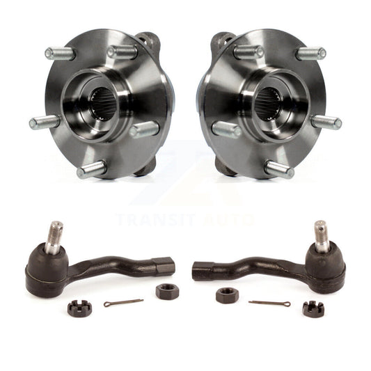 Wheel Bearing And Tie Rod End Front Kit For 2003-2008 INFINITI FX35 FX45