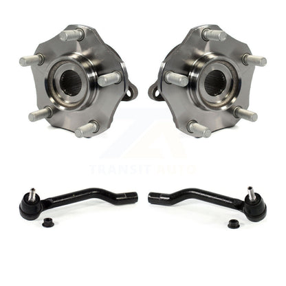 Wheel Bearing And Tie Rod End Front Kit For Nissan Rogue Sport Qashqai